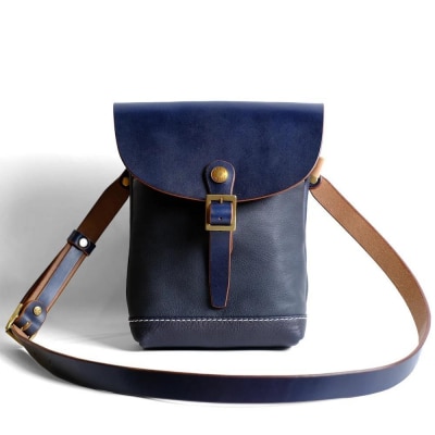天神ワークス ショルダーバッグSP01【NAVY】