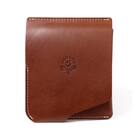 JITAN 二つ折り財布 サイフ HUKURO 栃木レザー 全6色  左利き用【ブラウン】