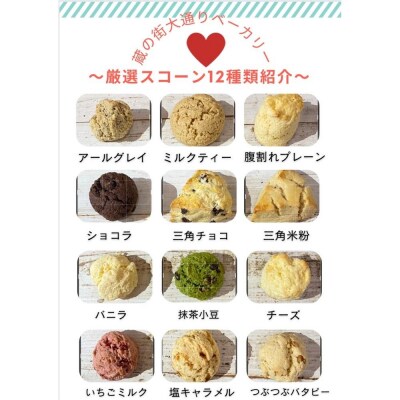 人気のスコーン詰合せ お任せセット(9~12種類20点セット)
