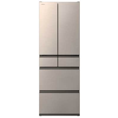 日立 冷蔵庫【標準設置費込み】 HWCタイプ 6ドア(観音開き) 540L【ライトゴールド】