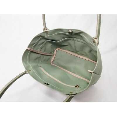 【いちひこ帆布】 ミニトート/グリーン