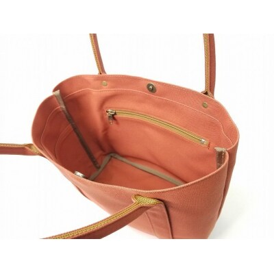 【いちひこ帆布】 ミニトート/レンガ