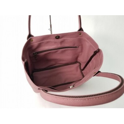 【いちひこ帆布】 ミニトート/あずき