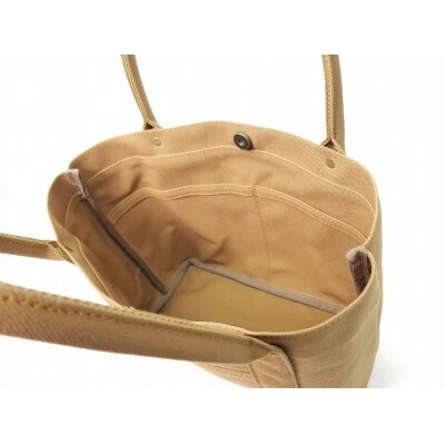 【いちひこ帆布】 ミニトート/キャメル
