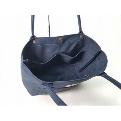 【いちひこ帆布】 ミニトート/ネイビー