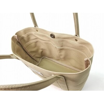 【いちひこ帆布】 ミニトート/ベージュ