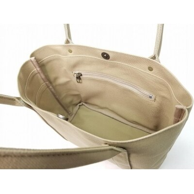 【いちひこ帆布】 ミニトート/ベージュ