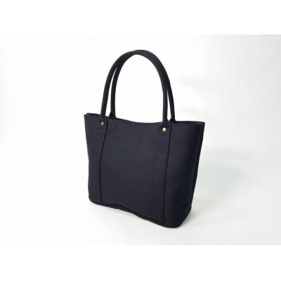 【いちひこ帆布】 ミニトート/黒