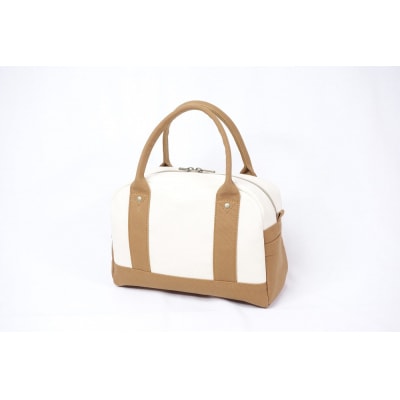 【いちひこ帆布】 ミニボストン/キャメル