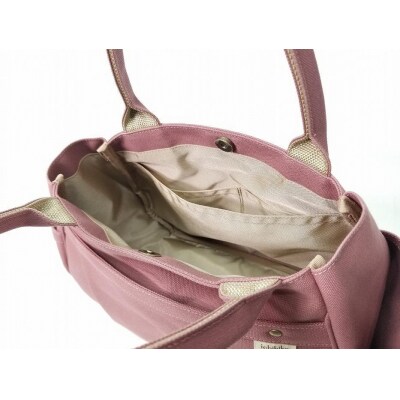 【いちひこ帆布】 マロンバッグ/あずき