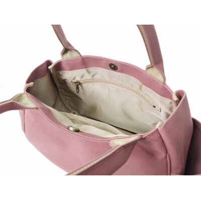 【いちひこ帆布】 マロンバッグ/あずき