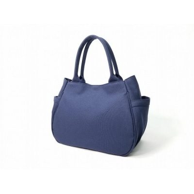 【いちひこ帆布】 マロンバッグ/ネイビー