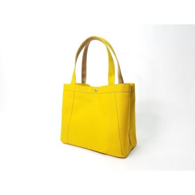 【いちひこ帆布】パーティショントート　イエロー