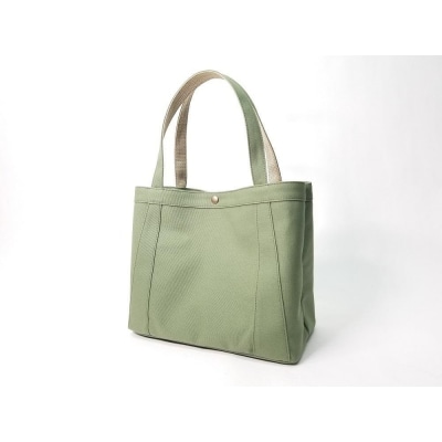 【いちひこ帆布】パーティショントート　カーキ