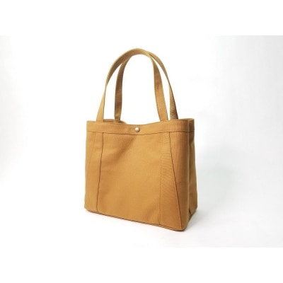 【いちひこ帆布】パーティショントート　キャメル