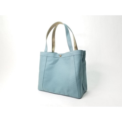 【いちひこ帆布】パーティショントート　水色