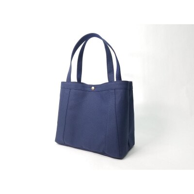 【いちひこ帆布】パーティショントート　ネイビー