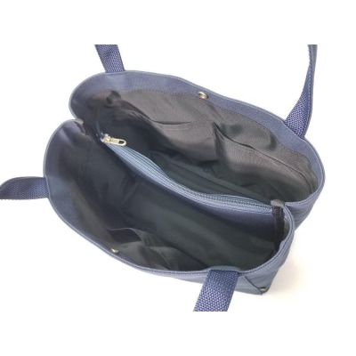 【いちひこ帆布】パーティショントート　ネイビー