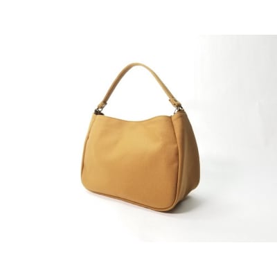 【いちひこ帆布】ワンハンドルショルダー　キャメル