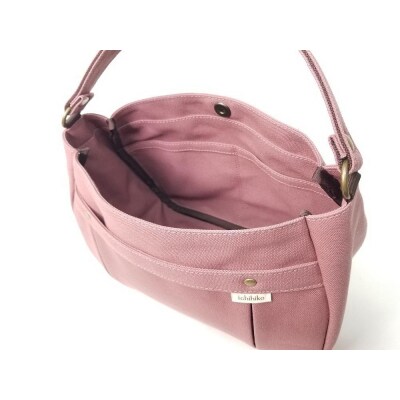 【いちひこ帆布】ワンハンドルショルダー　あずき