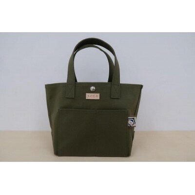 【数量限定品】とち介のトートバック(カーキ)