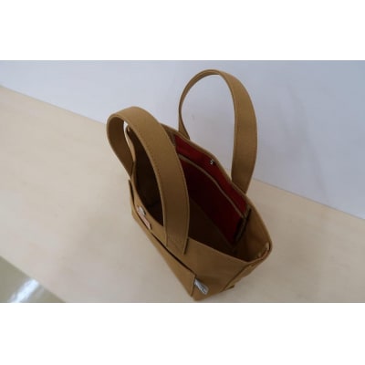 【数量限定品】とち介のトートバック(キャメル)