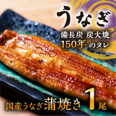 数量限定 国産うなぎ 蒲焼き(長焼き)1本 <オリジナル御朱印付き>