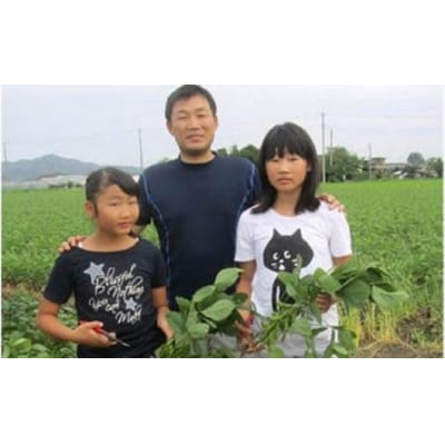 茶豆(枝豆)オーナー制度(枝豆収穫体験)