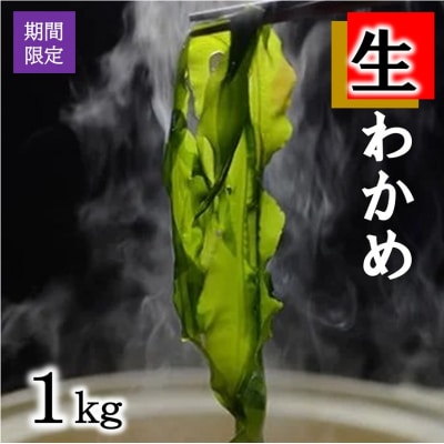北三陸産 早どりワカメ 1kg 生わかめ わかめしゃぶしゃぶ