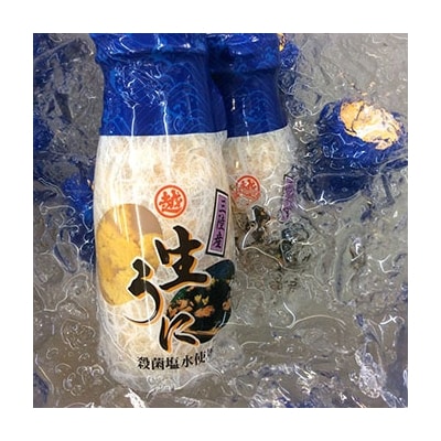牛乳瓶入りウニ(生うに)180g×1本【ミョウバン不使用】【塩水】