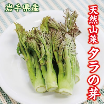 【先行受付】 《4月中旬頃～発送予定》 山菜 タラの芽 約300g 天然山菜 たらのめ 