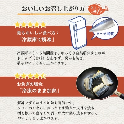 【訳あり】 三陸産 骨取り サバ フィレ 半身 無塩 約1kg(4～7枚入り) 冷凍