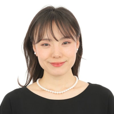 老舗の真珠専門店・無調色花珠鑑別書付き アコヤ真珠 ネックレス ・ピアス セット 7.5～8.0ミリ