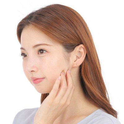 老舗の真珠専門店・高品質 アコヤ真珠 ゴールド ピアス 4.0～4.5ミリ K18