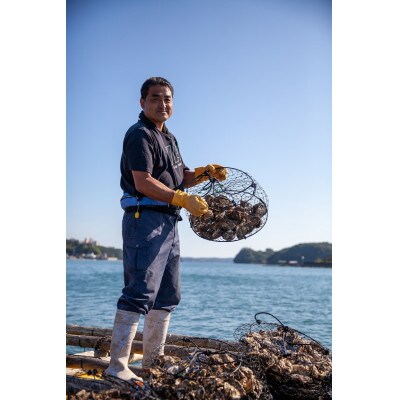 【ふるさと納税】 清浄的矢かき殻付き15ヶ入、むき身500gセット*
