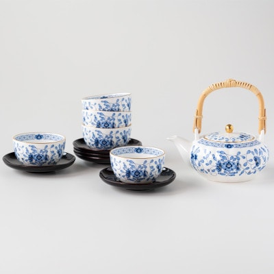 【ミラノ】茶器揃い(茶托付)