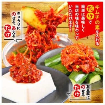 自家製ヤンニョム　京城キムチの素400g(200g×2パック セット)