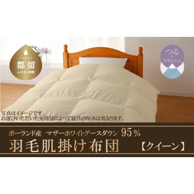 羽毛肌掛け布団　ハイパーダウン(クイーン:220cm×210cm)