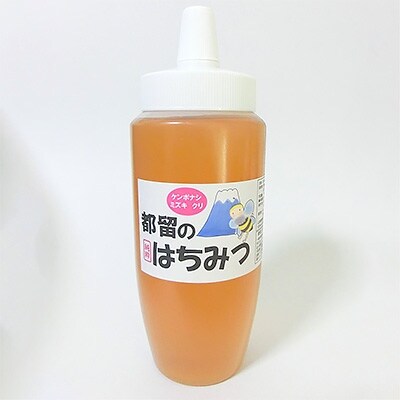 都留のはちみつ(ケンポナシ・ミズキ・クリ)500g　国産はちみつ