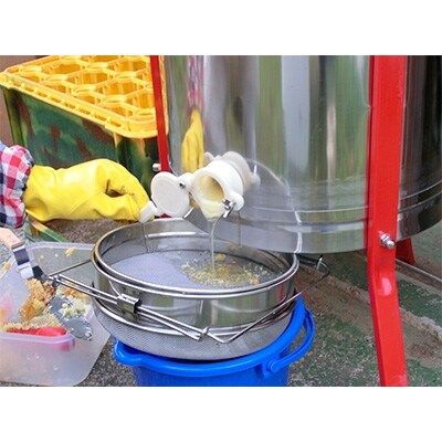 都留のはちみつ(菜の花・アカシア)300g　チューブタイプ　国産はちみつ