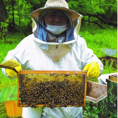 都留のはちみつ(ミズキ・ケンポナシ)170g　国産はちみつ