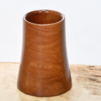 木製欅帯杢ペン立てミニ(高さ88mm)  お礼品詳細  ふるさと納税なら 