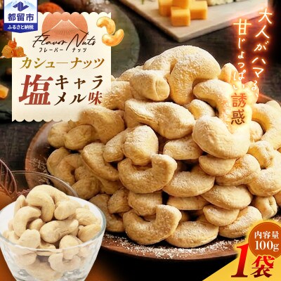フレーバーナッツ(カシュー塩キャラメル)　100g×1パック