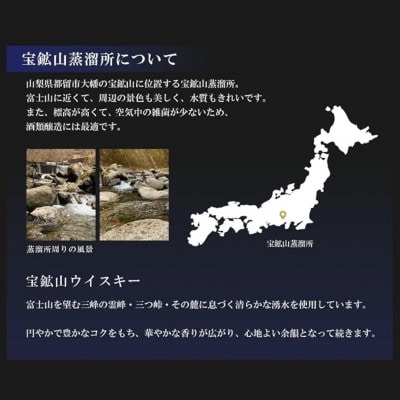 宝鉱山ウィスキー700ml 1本