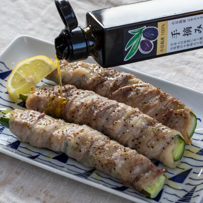 小豆島産100%　エキストラバージンオリーブオイル[手摘み]182g×5本セット