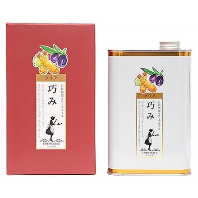 【ギフト用】クリアオリーブオイル[巧み]800g(贈答用・熨斗つき)