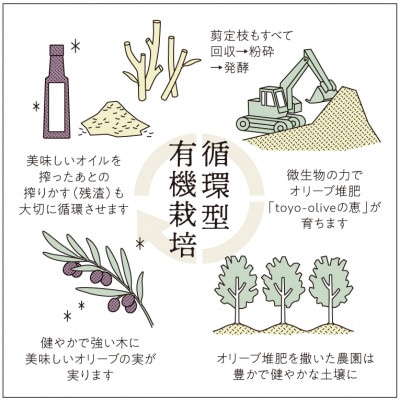 【70周年記念】小豆島産 循環型 有機栽培 エキストラバージンオリーブオイル [完熟・ミッション種]