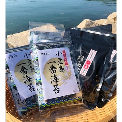 小豆島一番海苔(味のり)と塩海苔のセット