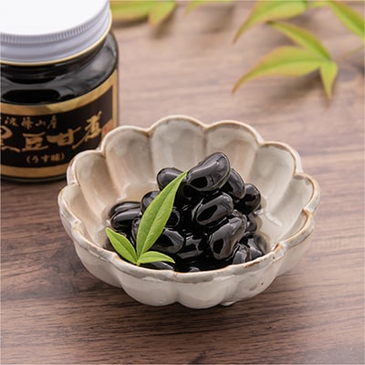丹波篠山産黒豆煮290g　3本セット