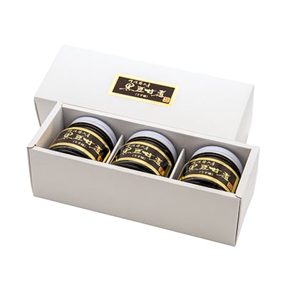 丹波篠山産黒豆煮290g　3本セット